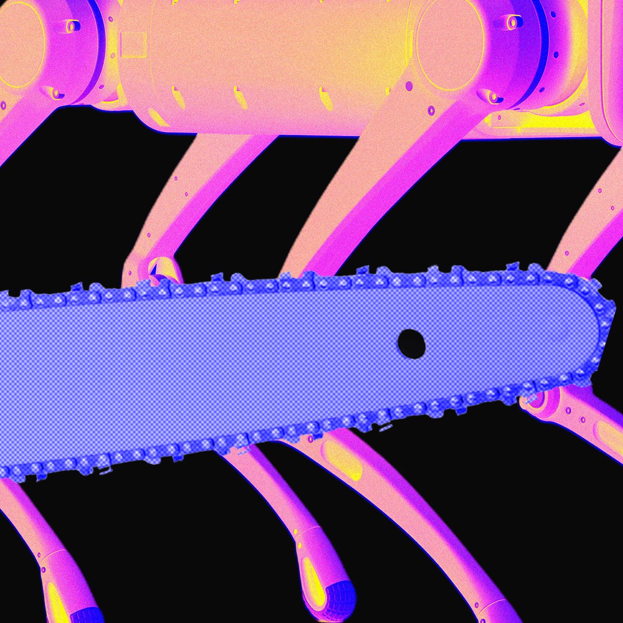 Dieser KI-betriebene Roboter geht weiter, auch wenn Sie ihn mit einer Kettensäge angreifen