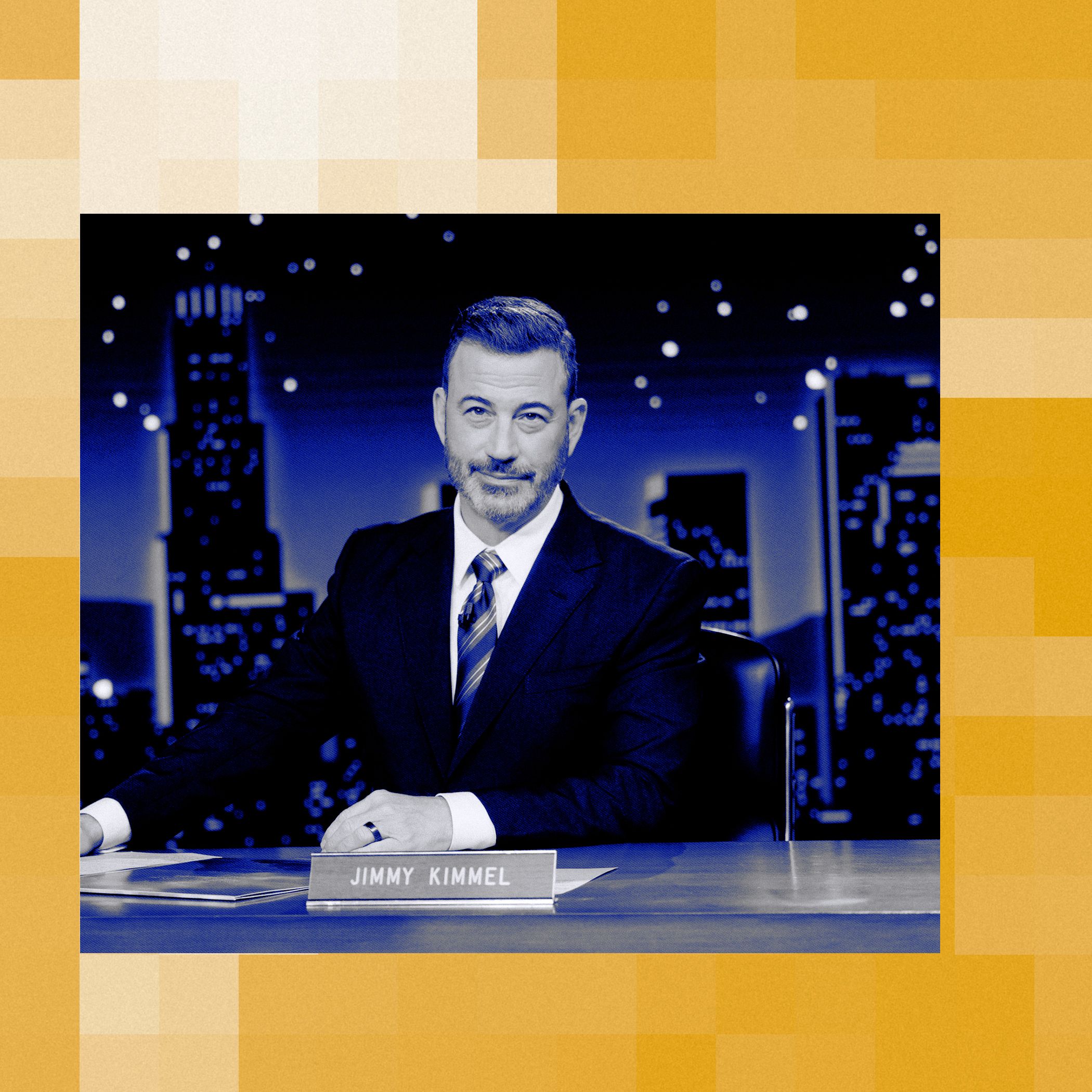 Broadcast TV ist ein "Melting Ice Cube". Kimmel hat gerade die Hitze aufgedreht